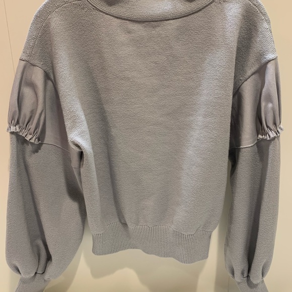 ADEAM Ruched Cropped Cardigan - Picture 2 of 9